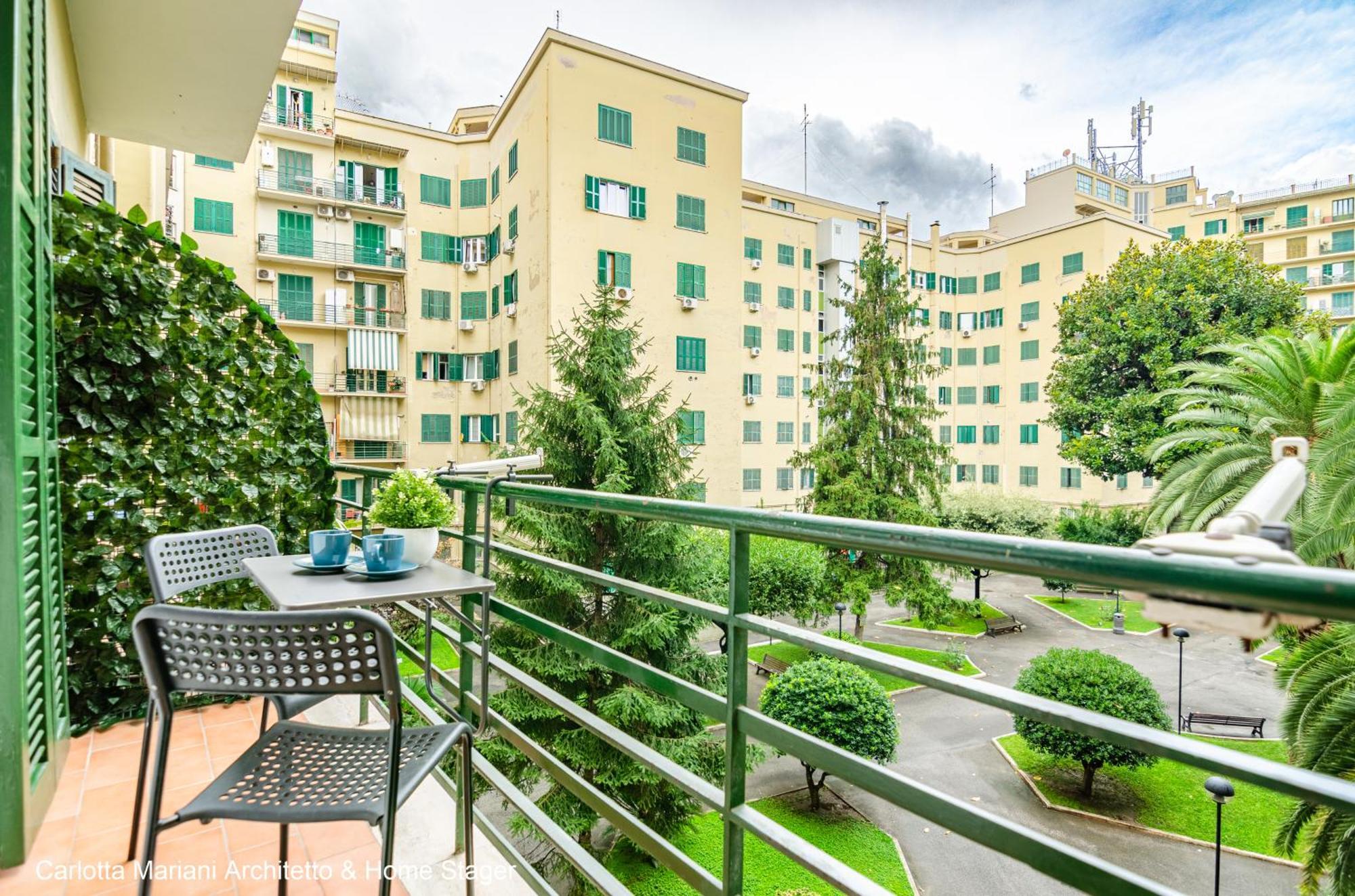 Appartement Pineto Garden View Vicino Metro C *